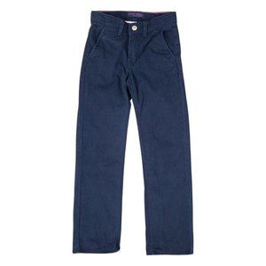 Levi's Slim Straight Fit Girls Chino Pants School‎ Uniform Navy Blue Sz 6